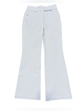 Escada Light Blue Flared Trousers